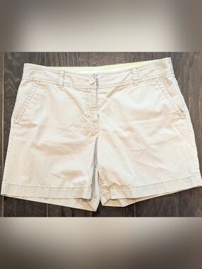 LOFT Khaki Bermuda Shorts Size 10